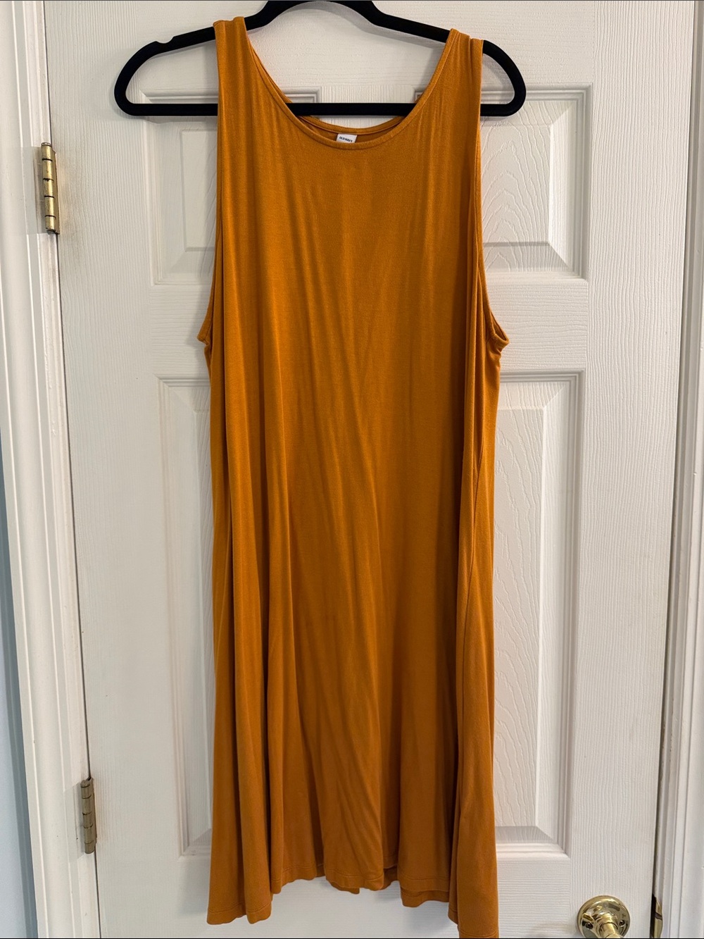 Old Navy Women’s Sleeveless Swing Dress - Mustard - Size XL